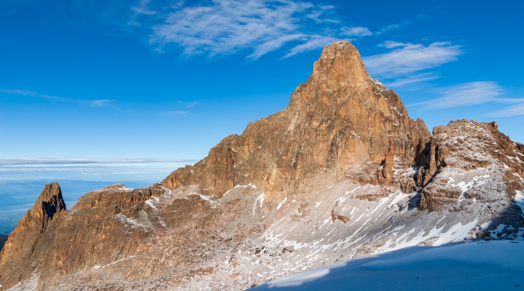 Hiking in Mount Kenya